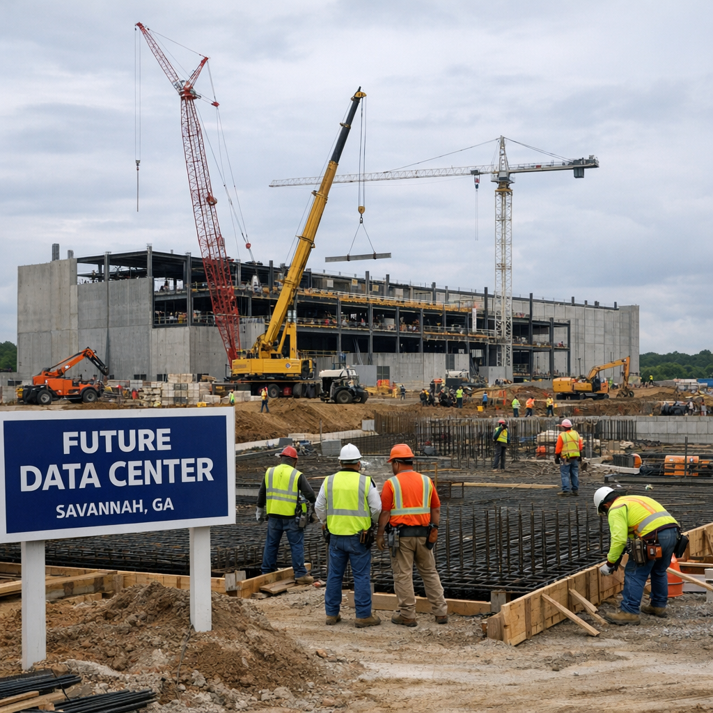 Savannah’s Data Center Expansion: Balancing Economic Growth and Community Concerns