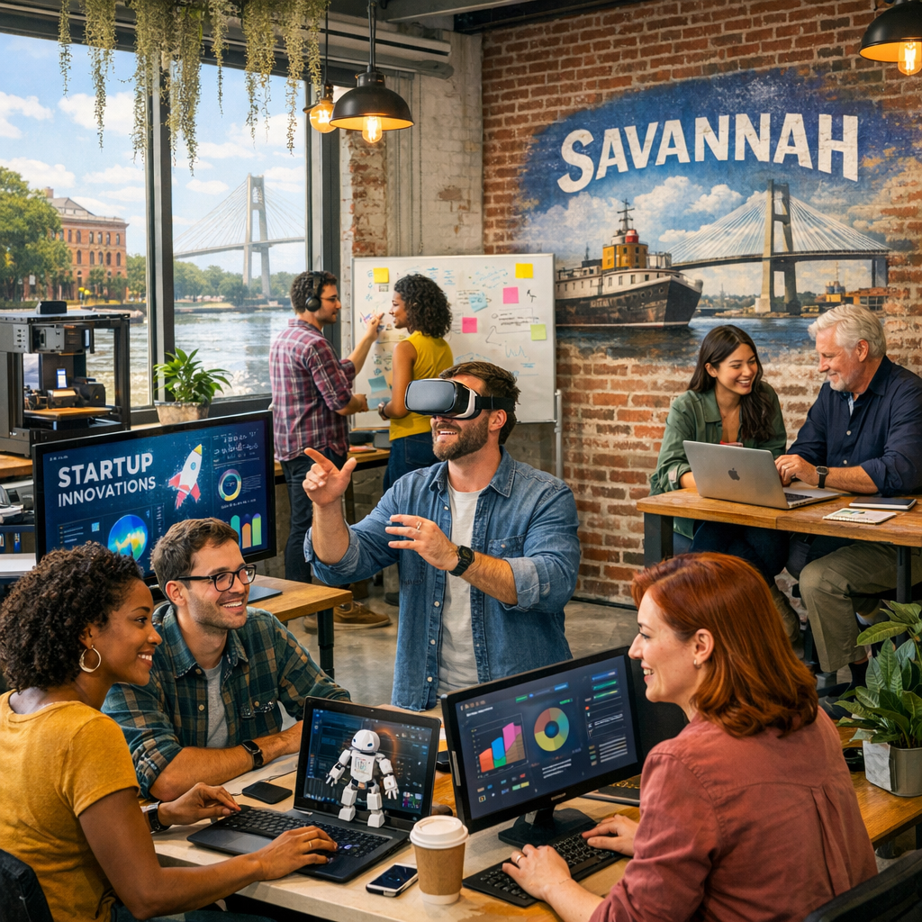 Savannah’s Tech Scene: A Hub for Innovation and Growth